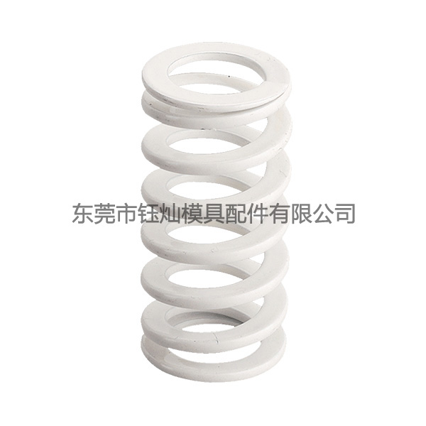 JIS標(biāo)準(zhǔn)高壓縮量白色合金鋼彈簧CSWR